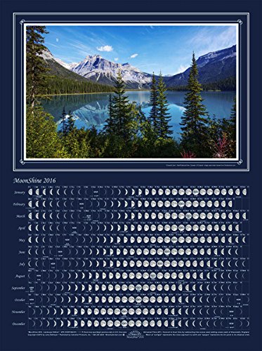 Lunar Calendar 2016, MoonShine, Landscape