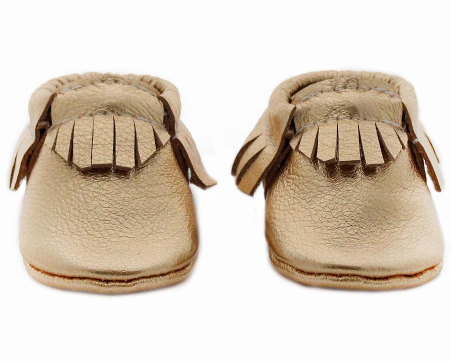

Baby Moccasins, The Coral Pear Classic Moccasin, Genuine Leather, (Infant, Toddler, Kids)