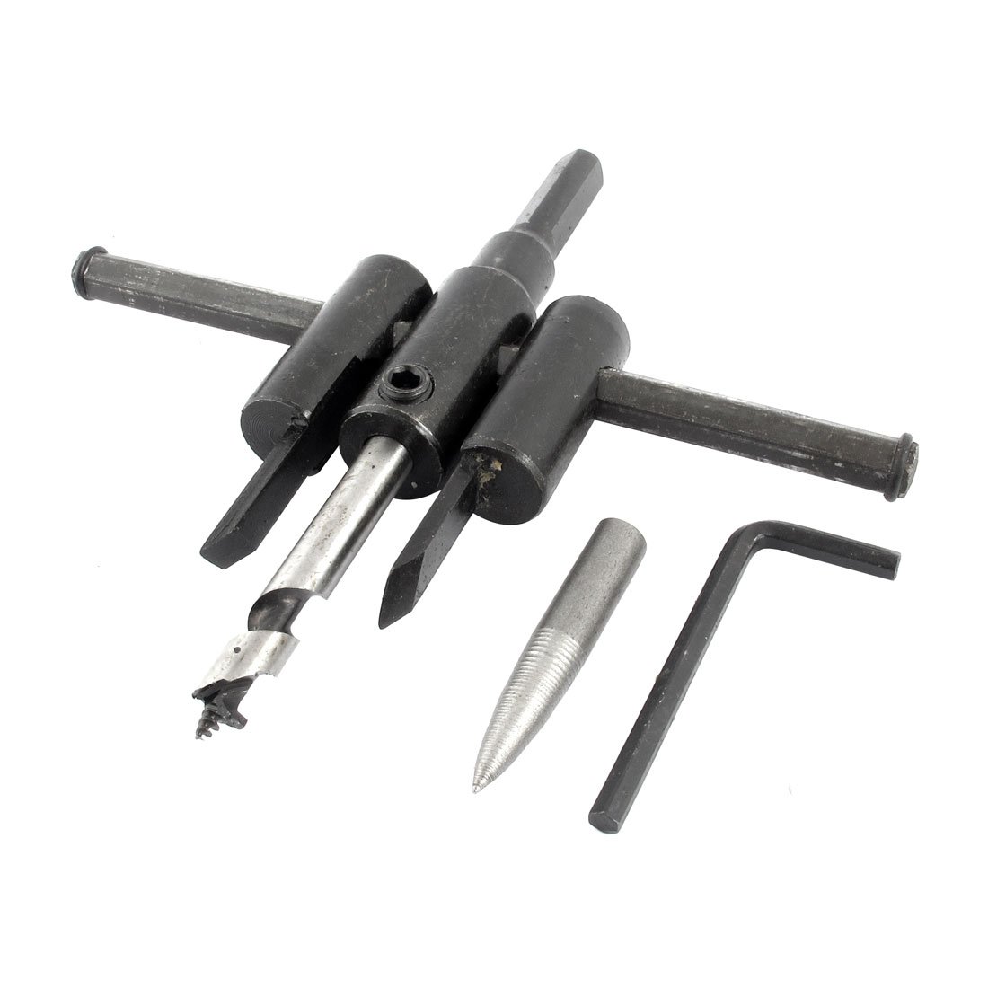 

Handy Adjustable Twist Drill Circle Cutter Tools 30mm to 120mm Dia