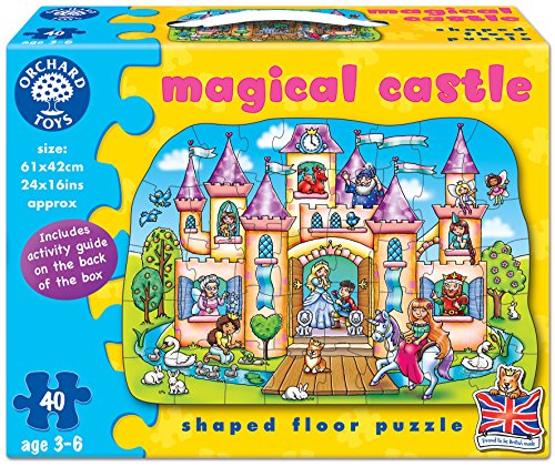 Magical Castle Shaped Floor Puzzle