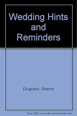Wedding Hints and Reminders