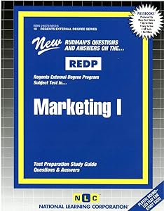 MARKETING I (Regents External Degree Program Series) (Passbooks) (Regents External Degree Series (REDP))