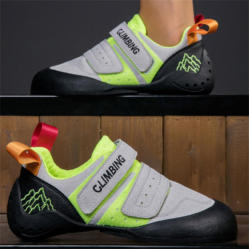 Mens Womens Youth Rock Climbing Shoes Slip On Bouldering Gym Sports Trainers Lightweight Professional Beginners Climbing Sneakers_vogvips.com