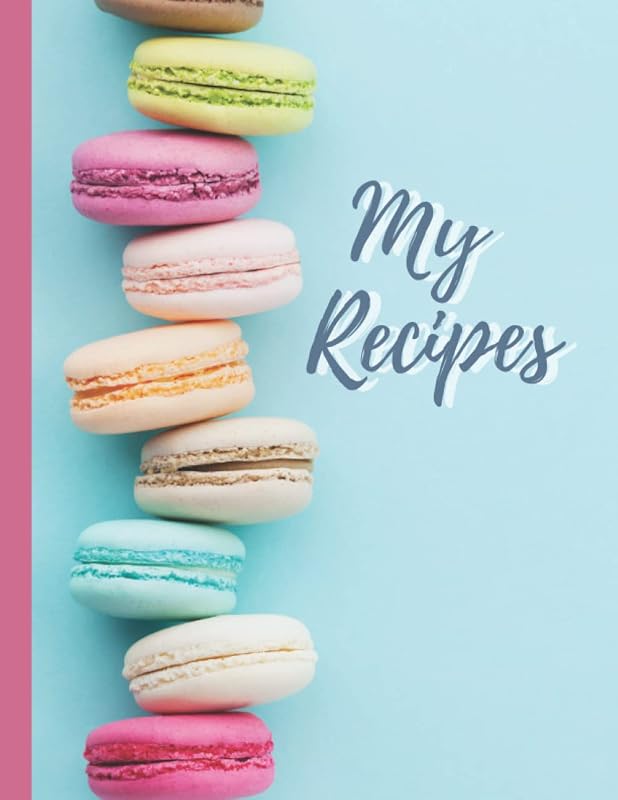 My Recipes Book: Large Blank Recipe Journal to Write in: Blank Recipe Book to Write In to Organize 100 of Your Most Loved Recipes by Asa Benji