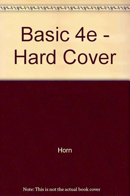 Basic 4e - Hard Cover by Lister Wayne Horn