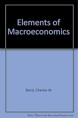 Elements of macroeconomics