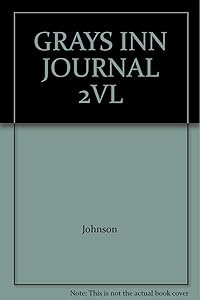 Grays Inn Journal 2Vl