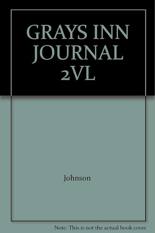 Grays Inn Journal 2Vl by Johnson