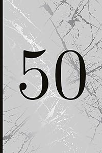50: A Beautiful 50th Birthday Gift And Keepsake To Write Down Special Moments by Safi Bee