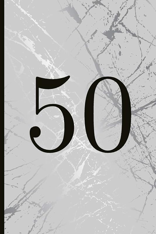 50: A Beautiful 50th Birthday Gift And Keepsake To Write Down Special Moments by Safi Bee