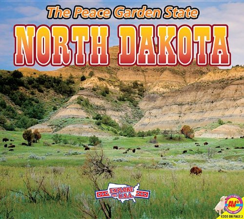 North Dakota, with Code: The Peace Garden State by Cindy Rodriguez