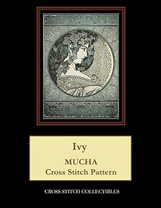 Ivy: Mucha Cross Stitch Pattern by Cross Stitch Collectibles