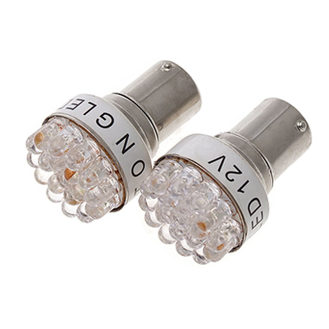 

2 Pcs BA15S 1156 P21W 5008 7506 19 LED Car Indicator Tail Backup Light Lamp