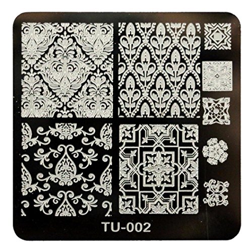 Willtoo 2016 Hot Sell Pattern DIY Nail Art Image Stamp Stamping Plates Manicure Template 02