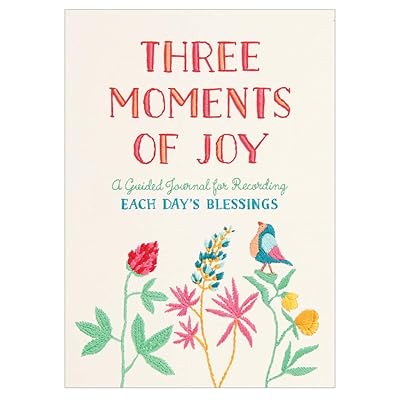 Three Moments of Joy Guided Journal