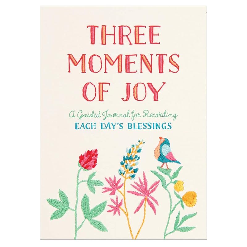 Three Moments of Joy Guided Journal by Galison