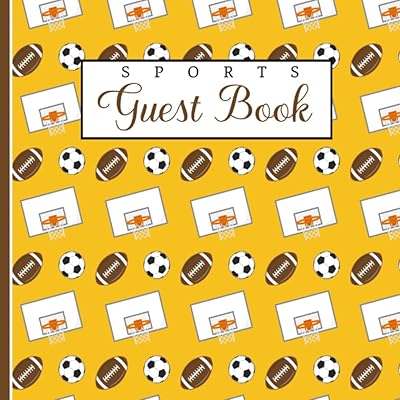 Sports Theme Guest Book: For Baby Shower & other Events.