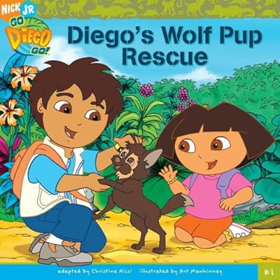 Diego's Wolf Pup Rescue (Go Diego Go (8x8))