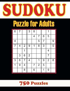 Sudoku Puzzle Book for Adults: Sudoku Medium to Expert Book for Adults by Jo Jordan