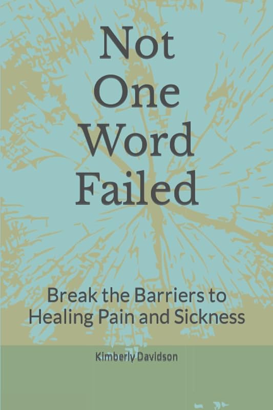Not One Word Failed: Break the Barriers to Healing Pain and Sickness by Kimberly Davidson