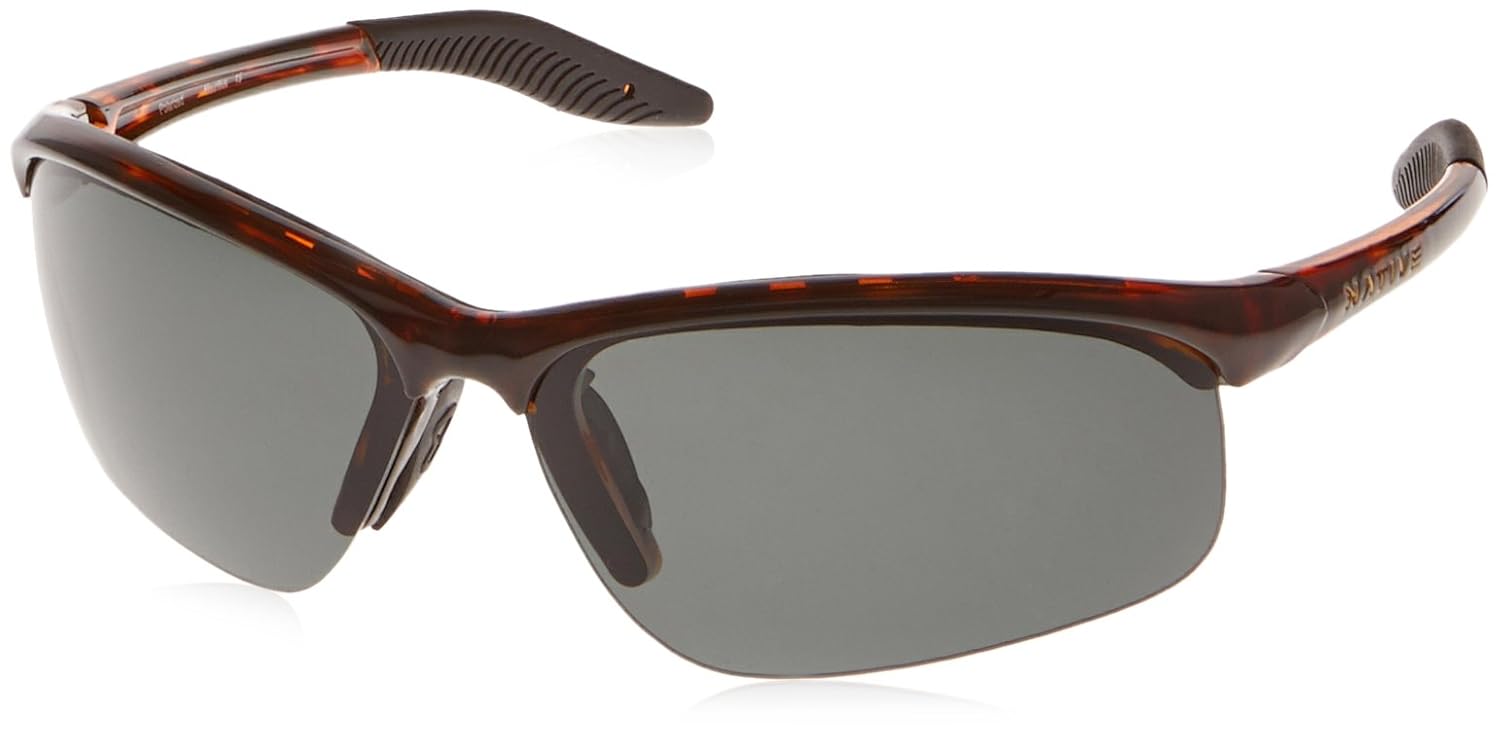 new native eyewear hardtop sunglasses maple tort blue reflex