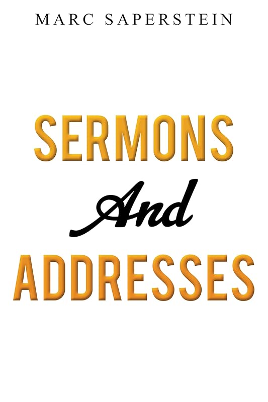 Sermons and Addresses by Marc Saperstein