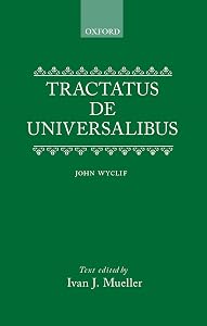 De Universalibus (On Universals (De Universalibus) by John Wyclif