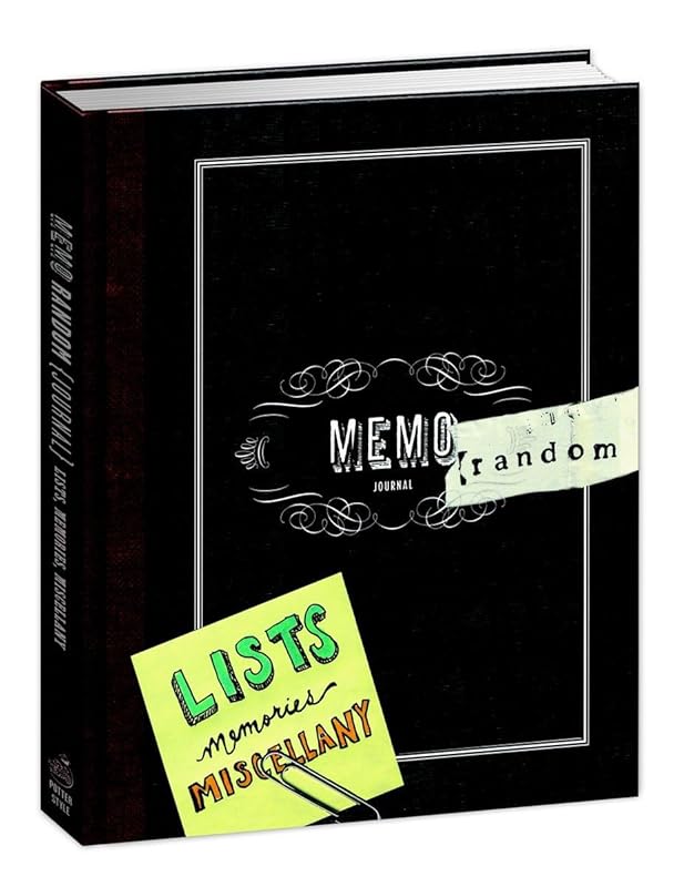 MemoRANDOM: A Journal for Lists, Memories, and Miscellany by Potter Gift