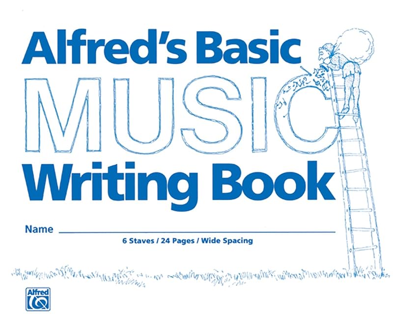 Alfred's Basic Music Writing Book: Wide Lines by Alfred Music
