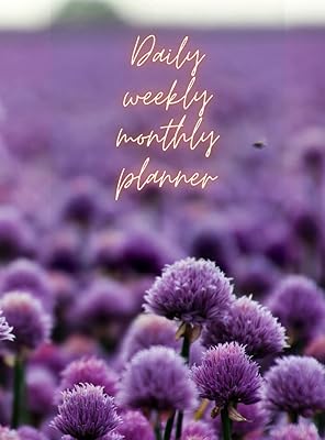 My daily, weekly, monthly planner