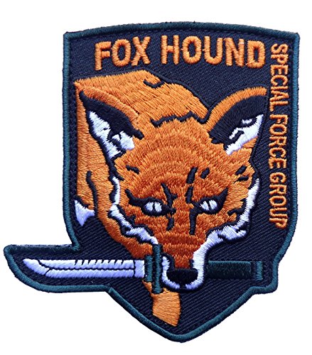Velcro MGS Foxhound Special Forces Metal Gear Solid Snake Military Patch By Patch World