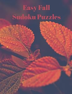 Easy Fall Sudoku Puzzles: 360 Easy Sudoku Puzzles for Kids & Adults by Fall Themed Sudoku Puzzles