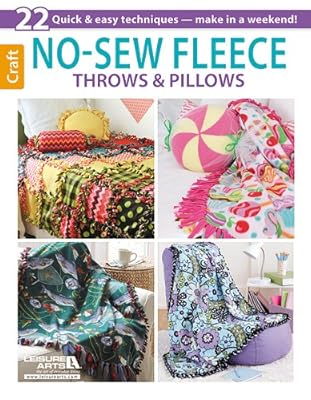 No-Sew Fleece Throws &amp; Pillows