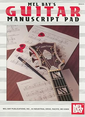 Mel Bay Guitar Manuscript Pad