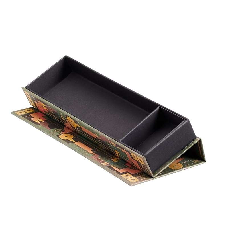 Paperblanks | Lion’s Den | Sybil Pye Bindings | Pencil Case | Wrap Closure by Paperblanks