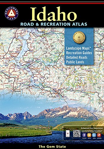 Idaho Road and Recreation Atlas by Benchmark Maps