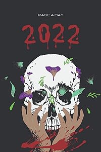 2022 SKULL DIARY: 365 days diary -Saturday & Sunday full pages -2022 Yearly planner –RULED, Sarcaskull INTROVERT TO THE BONE by Successkull House
