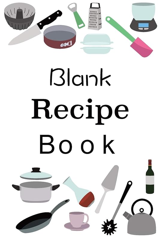 Blank Recipe Book: Empty Blank Food Recipe Book Cookbook to Write In Journal Notebook with Tabs by Gabriel Bachheimer