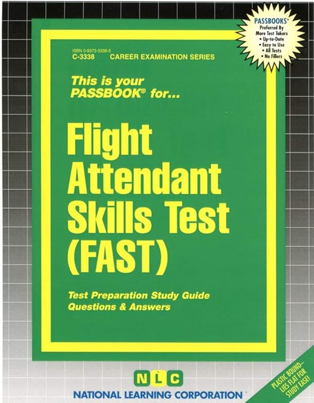 Flight Attendant Skills Test (FAST)(Passbooks) (English and French Edition) by National Learning Corporation
