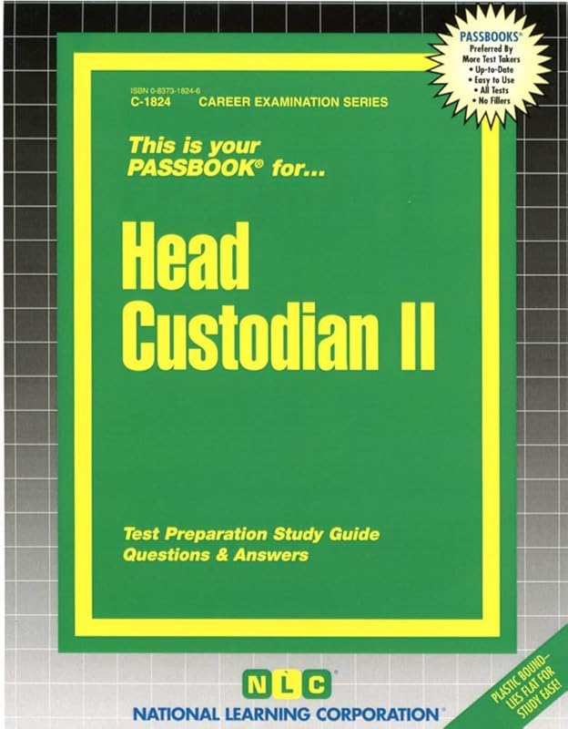Head Custodian II (Career Examination Series) by National Learning Corporation