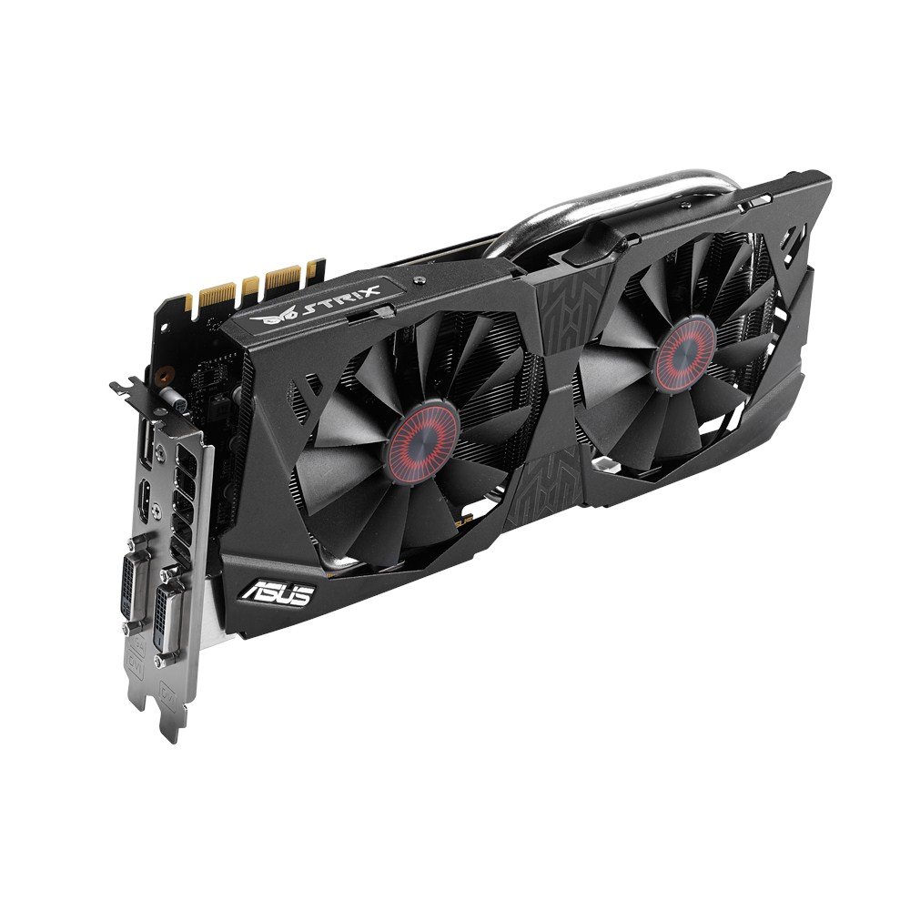 asus strix geforce gtx 970 overclocked 4 gb ddr5 256-bit display