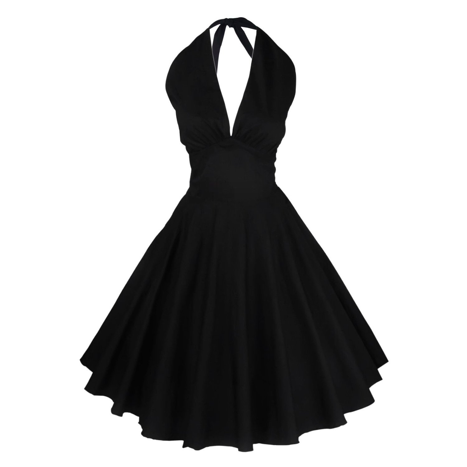 

Luouse Women's 1950s Pin up Vintage Marilyn Monroe Rockabilly Swing Dress