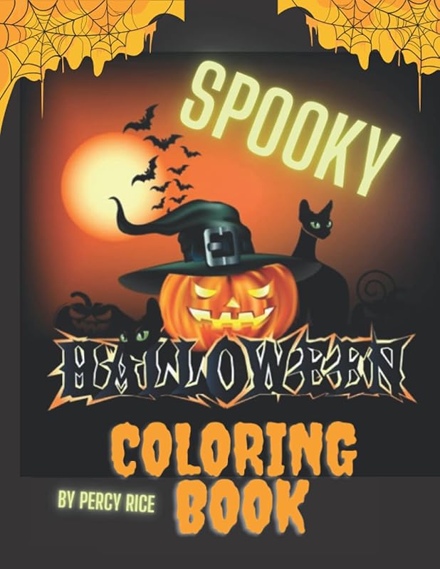 Trick or Treat Halloween Coloring Book For Kids 5 And Up: Halloween Coloring Book by Percy Rice