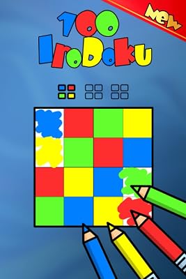 Irodoku: The logic puzzle coloring book - easy (Irodoku blocks of 4 - easy, medium, hard)