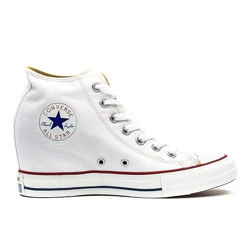 Converse Chuck Taylor Mid Lux Canvas donna, tela, sneaker alta, 40.5 EU