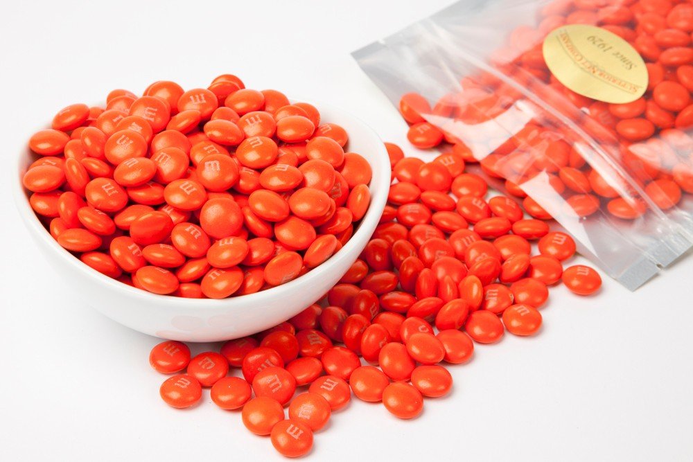 

Orange Milk Chocolate M&M's Candy (1 Pound Bag)