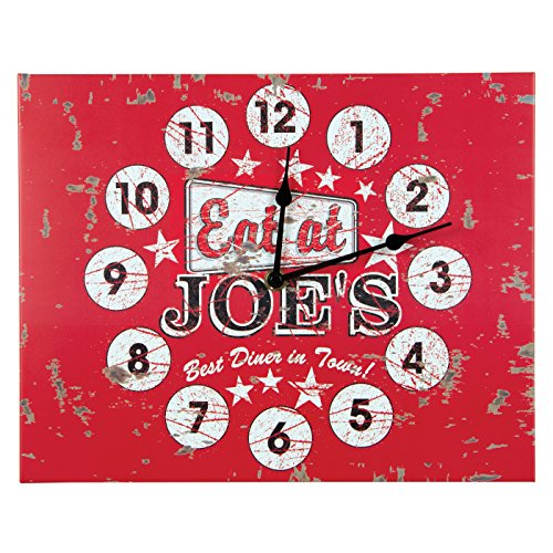Algopix Similar Product 9 - Ohio Wholesale Best Diner in Town Clock