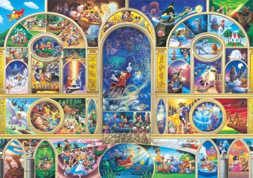 Disney Jigsaw Puzzle 1000 Small pieces DW-1000-405 Disney All