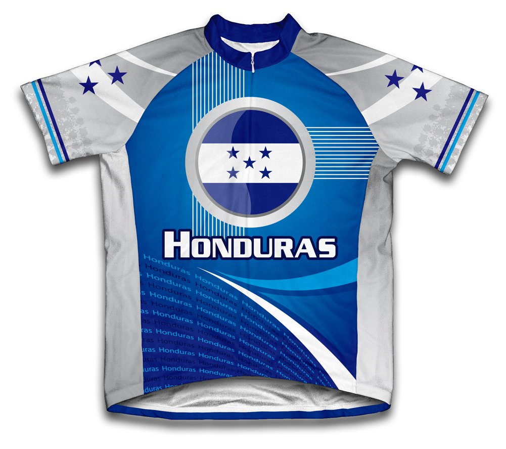 

Honduras Short Sleeve Cycling Jersey for Women