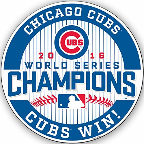 Chicago Cubs 2016 World Series Champions Magnet Pinstripe 12